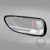 Aplicable a 2006-2012 Lexus IS 250 300 350C Manija de Puerta Delantera Negro Piano Modificación Interior