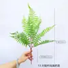 Planta artificial atacado cola macia folha persa Feto em maço planta verde falsa flores e plantas artificiais ornamentos de decoração de interiores