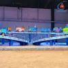 Equipo de Diversión Mini Lanzadera Infantil, Deslizamiento en Pista Elevada, Decoración de Linterna de 20 Asientos, Instalaciones de Parque Infantil