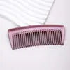 Amazon Transfronteiriço Pente Dourado de Carbono de Bolso para Viagem Portátil de Plástico Pequeno Pente Plano Massagem Capilar Pente de Cabelo