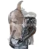 Escultura Hueca Personalizada de Acero Inoxidable Pulido Espejo, Instalación de Arte Abstracto, Adorno de Pie para Lobby de Hotel