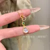 Colar de cabaça de jade espuma de água natural por atacado de fábrica, pingente incrustado de prata esterlina s925, design de estilo chinês novo, estilo luxo leve