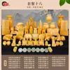 Frete Grátis SF Jade Natural Jade Bege Itens Funerários Ornamentos para Urnas Sepultamento Acompanhamento Funerário Produtos Funerários