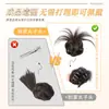 Postizo de Moño Bajo con Pinza de Garra, Moño de Cabello Sintético, Accesorio para el Cabello de Aspecto Natural, Extensión de Moño para el Cabello