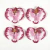 10cm Exquisiteza Cabeça de Flor Orquídea Borboleta Simulada Série de Cores da Primavera DIY Flor Artificial de Látex 3D para Arranjo de Flores, Acessórios de Cabelo e Decoração de Tiara