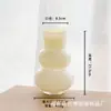 Vaso de vidro moderno minimalista feito sob medida em estilo vintage para arranjo de flores e hidroponia em casa, processado de acordo com o seu design, oferecendo um toque de luxo leve e de alta qualidade