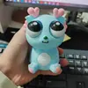 Juguete de moda con ojos saltones, Juguete blando para aliviar el estrés, Muñeco de apretar viral de broma para TikTok