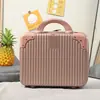 Estuche de Cosméticos Retro de 14 pulgadas Bolso Maleta Estudiante Ins Lindo Bolsa de Cosméticos Bolso Caja de Almacenamiento de Viaje