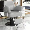 Sillón de Peluquería para Barbería, Sillón Especial de Acero Inoxidable para Peluquería, Sillón de Barbería Elevable y Bajable, Sillón de Belleza para Cortar el Cabello