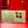 Billetes de Oro Puro 999, Sobre Rojo de la Fortuna de la Princesa, Regalo Conmemorativo Festivo, Regalo de Promoción de Apertura del Festival Qixi