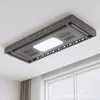 Secador de Roupas Elétrico Ultrafino para Uso Doméstico, Haste Inteligente Tipo Elevatório para Secar Roupas, Máquina de Secar Roupas Montada no Teto Tipo Leve com Haste Dupla para Varanda