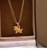 Collar de Perlas y Pony con Circonita Vintage Rojo para el Año de Nacimiento, Cadena Versátil para Suéter para Otoño e Invierno, Collar de Lujo Ligero de Alta Gama para Mujer