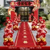 Decoraciones de Boda para Entradas de Jardín Rurales, Arreglos de Boda, Señales de Bienvenida Comunitarias, Tableros de Cartón de Pie, Adornos en Forma de Corazón