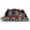Nova Placa-mã Desktop X99D3M Socket LGA2011-3 Suporte a DDR3 Kit com CPU E5 2678 V3