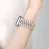 Para Apple Watch pulseira de aço inoxidável metal iwatch pulseira Apple Watch 8/SE Samsung Huawei gt