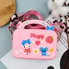 Bolsa infantil Melody, monedero, bolso cruzado de silicona de dibujos animados, bolso para niñas, bolso de juguete Kuromi a la moda, estilo ins