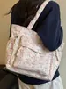 Bolso de Hombro Shuai Mijia, Estilo Coreano Pana Simple Casual Lona, Gran Capacidad, Adecuado para Clase y Viajes Diarios, Bolso Tote de Alta Calidad