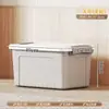 Caja de Almacenamiento Engrosada, Caja de Almacenamiento para Ropa Doméstica de Gran Capacidad, Caja de Almacenamiento para Snacks y Juguetes, Caja para Almacenar y Organizar Ropa