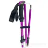 Bastón de Trekking Plegable para Exteriores, Unisex, Best-Seller de Amazon, Bastón Plegable Telescópico de Cinco Secciones con Bloqueo Externo, Aleación de Aluminio Ultraligera