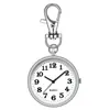 Relógio de bolso especial para exame é claro e com números grandes literais para idosos, crianças, estudantes, chaveiro, relógio de pendurar, relógio de enfermeiro, apenas hora