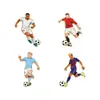 Broche de Mercadoria Esportiva de Futebol Liga de Zinco Impressão UV Estrela do Futebol Rei do Futebol Decoração de Roupa Insígnia de Lembrança
