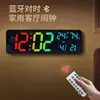 Relógio Digital Calendário Relógio Eletrônico Relógio de Parede para Sala de Estar Relógio Despertador de Fonte Grande de 14 polegadas Contagem Regressiva Forward/Backward Fitness Relógio com Controle Remoto