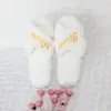 Novia Boda Novia Dama de Honor Fiesta Zapatos Hotel Club Coral Fleece No Lavable Pantuflas Desechables Novio