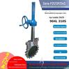 Fabricante de válvula gaveta tipo oblea de aço inoxidável 304 tipo oblea de engrenagem cônica com vedação dura tipo oblea de gaveta fina tipo PZ543