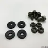 Partes de Motocicleta Patinete Eléctrico N1 Sn1 M1 U1 Um Guardabarros de Goma Placa Protectora Universal para Horquilla Plana Tornillos