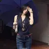 Colar de Contas Estampa de Leopardo Étnico Retrô Simia Corrente de Clavícula em Camadas Sexy Design Elegante Acessórios de Colar para Mulheres