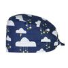 Gato de la Suerte Gorro Quirúrgico Gorro de Doctor Enfermera Una Pieza Dropshipping