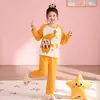 Pijamas y Ropa de Casa para Niños Primavera 2026 Estilo Nuevo Primavera y Otoño para Niñas Algodón Puro Conjunto de Ropa de Algodón para Bebés Niños Ropa para Exteriores