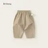 Roupas Infantis Youbao Calças para Meninos Primavera e Outono Novas Simples Casuais Infantis Calças Longas Cor Sólida Versátil Retas para Crianças Pequenas
