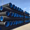 50 tuberías corrugadas de plástico pretensado de fábrica Tubería para orificios de refuerzo pretensado Tubería corrugada de plástico en espiral naranja