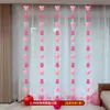 Diseño de habitación de bodas traje decoración de sala de estar habitación de bodas casa nueva de mujer dormitorio pegatinas de palabras de boda pared de fondo al por mayor