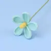 Ramos de Flores Pansies Neve Cinco Acabados Florais Tecidos à Mão com Buquês Simulados Entrega de Flores Dia dos Namorados Decoração de Casa Presentes