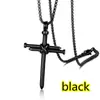 Amazon nuevo collar de cruz de moda Accesorios de colgante con forma de clavo punk hip hop para hombre europeo y americano