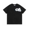 Camiseta de manga corta OW holgada de talla grande para amantes de las marcas de marea europeas y americanas de la generación del verano 2024