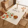 Jogo Americano de Couro, Não Lavável, Impermeável, à Prova de Óleo, Resistente ao Calor, Jogo Americano de Mesa de Jantar, Toalha de Mesa para Mesa de Centro, Luxo Leve, Sensação de Alta Qualidade, Toalha de Mesa para Sala de Estar