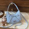 Bolsa Feminina Moda Laço de Axila 2025 Nova Bolsa de Mão Casual Bolsa de Ombro Casual Bolsa de Trabalho Bolsa Mensageiro