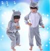 Disfraces de Animales para Actuaciones Infantiles Disfraces de Escenario para Actuaciones de Jardín de Infancia Niños y Niñas Vestido de Dibujos Animados Mono Pequeño Gato