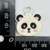 Dibujos Animados Coloridos PVC Plástico de una Cara Plástico Blando Accesorios de Cremallera Colgante para Llavero DIY Bolsa para Bolígrafos con Accesorios para Maleta