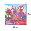 Bandeja de Papel Decorativa Transfronteriza Nuevo Dibujo Animado Spiderman Y Su Increíble Compañero Vajilla para Fiesta de Cumpleaños Infantil