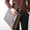 Estilo Coreano Horizontal Moderno Versátil Bolso Tote de Cuero PU Bolso Cruzado Moderno Bolso de Hombro para Hombre Bolso de Hombre