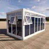 Casas Prefabricadas Móviles de Contenedor, Casas Integradas Habitables de Acero Color, Oficinas en Casa, Tiendas Temporales Desmontables y Montables