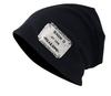 Gorro Holgado de Punto con Parche de Letra Estilo Coreano Nuevo y de Moda Otoño e Invierno TikTok Dropshipping Gorro para el Frío Delgado Gorro de Pareja para Maternidad para Mujeres
