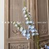 2 garfo qianhe delphinium cerimônia de casamento decoração salão de casamento flor falsa linha pick high line flor jacinto simulação flor