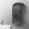 Dispensador de Jabón de Plástico ABS Montado en Pared de Prensa Manual 1000ml Gran Capacidad Caja para Champú y Gel de Ducha de Hotel
