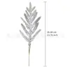 Amazon Transfronteiriça Norfolk plástico de toque suave ramo único de pinho com 13 ramos, planta verde artificial ornamento de decoração de Natal
