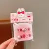 Adesivos de Manicure de Desenho Animado para Crianças, Patches de Unha Postiça para Mulheres, Cola Gelatinosa, Brinquedos de Unha Curtos Removíveis Usáveis, Presentes
